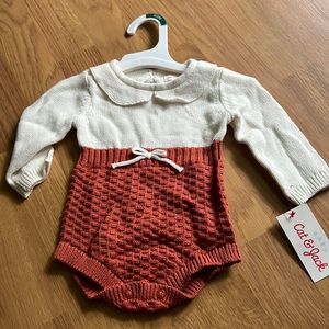 Cat & jack fall sweater one piece